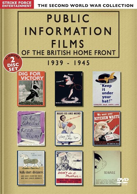 Public Information Films Of The British Home Front 1939 1945 Dvd