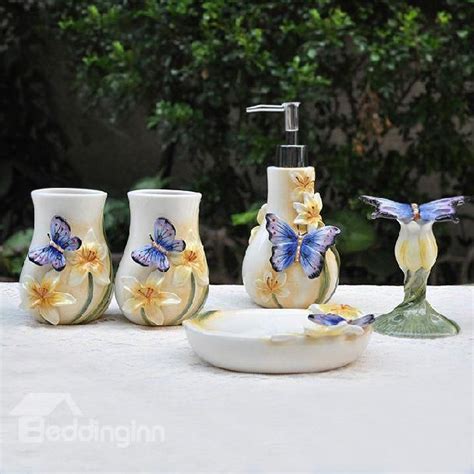 A wide variety of butterfly bathroom sets accessories options are available to you shop for butterfly bathroom sets online at target. High Quality Fancy Butterfly Pattern Bathroom Accessories ...