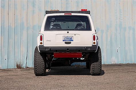 Jcr Offroad Xjrv2 Pc Vanguard Rear Bumper For 84 01 Jeep Cherokee Xj