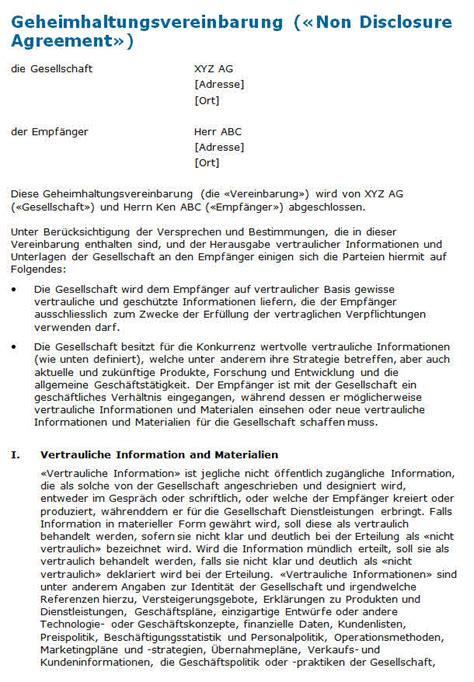 Der kostenlose service von google übersetzt in sekundenschnelle wörter, sätze und webseiten zwischen deutsch und über 100 anderen sprachen. Nda Englisch Vorlage Kostenlos - Non Disclosure Agreement In Englisch Zum Download : Englisch ...