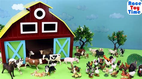 Real Barn With Animals