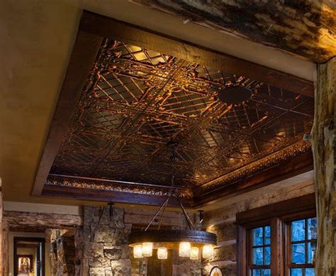 See photos and learn more. Copper ceiling panels (With images) | Copper ceiling ...