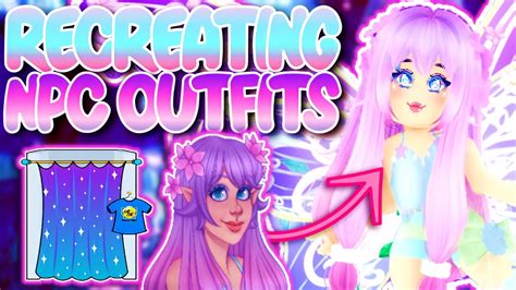 RECREATING THE EASTER FAIRY NPCS OUTFIT IN ROBLOX ROYALE HIGH Royale