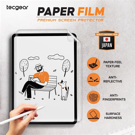 Jual Screen Protector Paper Like Film Ipad 2019 22 Air Pro Samsung S7