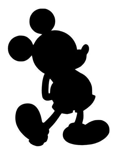 Mickey Mouse Silhouette Mickey Mouse Body Silhouette Mickey Mouse Me