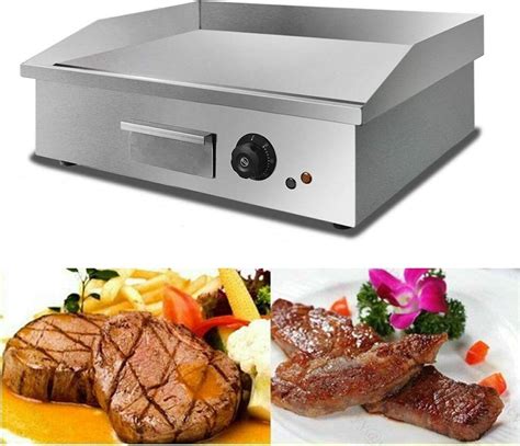 1700w 216 Electric Countertop Flat Top Griddle Grill Non