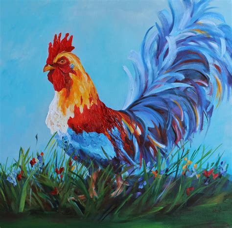 Wildlife Art Of The West Mister Rooster By Kay Wyne