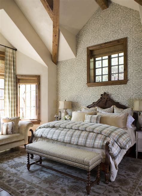 Usually the attention is paid for one of the sides of the. Gorgeous plaid comforter in Bedroom Rustic with Dining ...