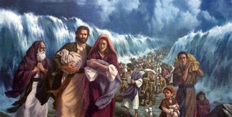 Exodus Chapter 14 Crossing The Red Sea Bible Pictures Bible Art