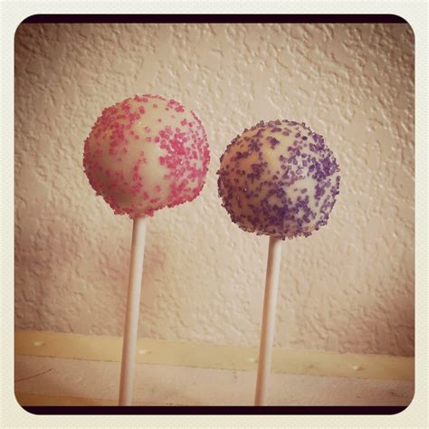 Vypassetti Cake Pops Pink And Purple Sprinkles