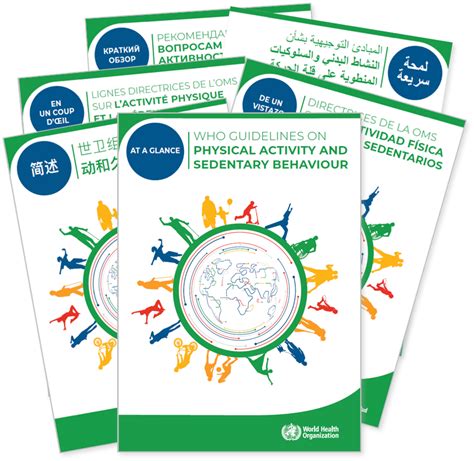 Who Launch 2020 Guidelines On Physical Activity And Sedentary Behaviour