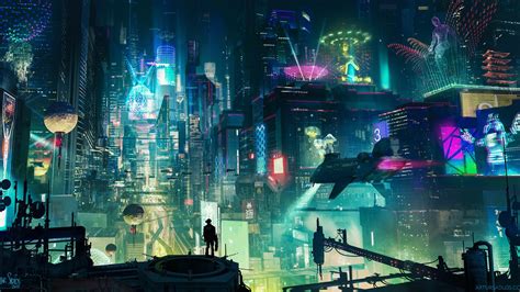 Sci Fi City 3840x2160 Cyberpunk City Futuristic City Concept Art