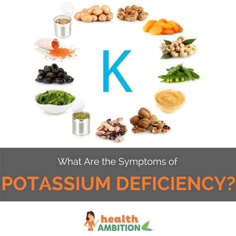 What Are The Symptoms Of Potassium Deficiency Health Ambition