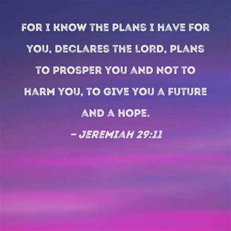 A Prayer For The Future Jeremiah 2911 Daily Prayer Guide Images And