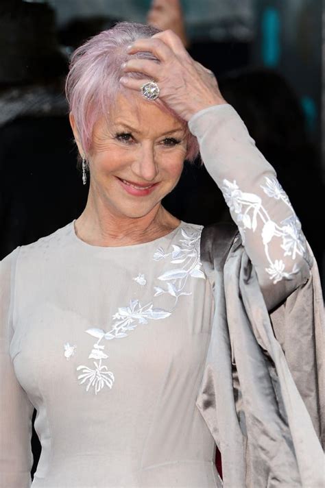 Helen Mirren Dyed Her Hair Pink Because Of Americas Next Top Model