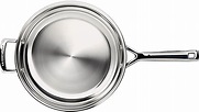 Le Creuset 3-Ply Stainless Steel Uncoated Frying Pan 32cm - Teddingtons ...