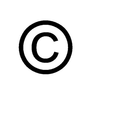 Copyright Symbol Clipart Best