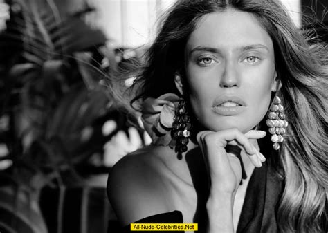 Bianca Balti Black And White Sexy Posing Photoshoot