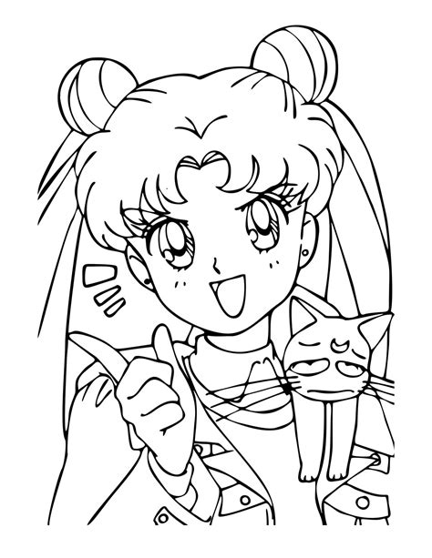 Discover The Best Anime Coloring Pages For Kids Free Printable