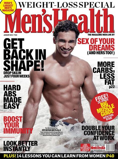 men s health india january 2012 magazine get your digital subscription