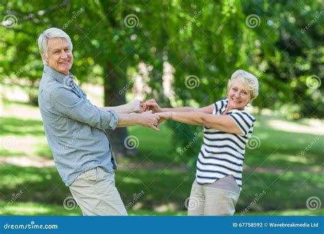 Senior Couple Dancing Stock Photo Image Of Dance Fondness 67758592