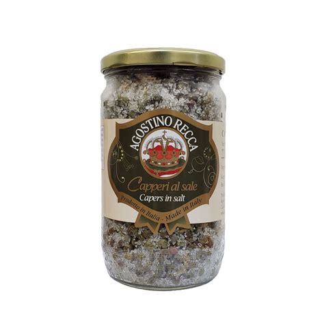 Capers In Salt Jar 25.4 oz - Agostino Recca | Eataly