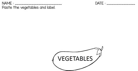Cikgu Eela Il Preschoolers Pce Tema Sayur Sayuran