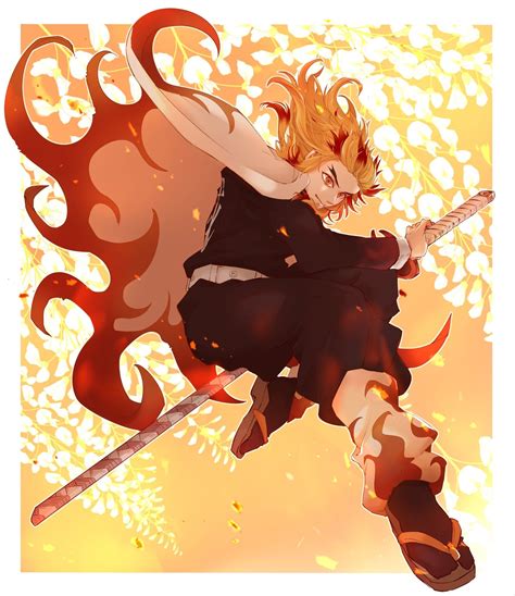 Demon Slayer Rengoku Pinterest Manga