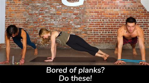 Bored Of Planks Try These Different Plank Variations Moveu Youtube
