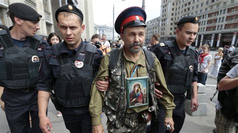 Dozens Of Russian Gay Rights Activists Detained Attacked At Rally In