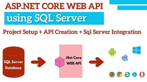 Asp Net Core Web Api Using Sql Server C Tutorial For Beginners