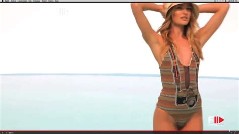 Candice Swanepoel Behind The Scenes At The Agua Bendita By Fashion