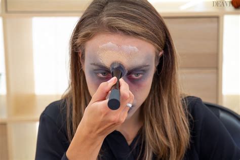 Tuto Maquillage Halloween Grande Bouche Yt Mouchoirs Latex - Maquillage de zombie facile à faire étape par étape