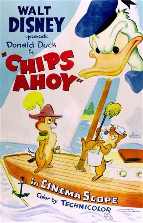 Walt Disneys Donald Duck Chips Ahoy S 1956