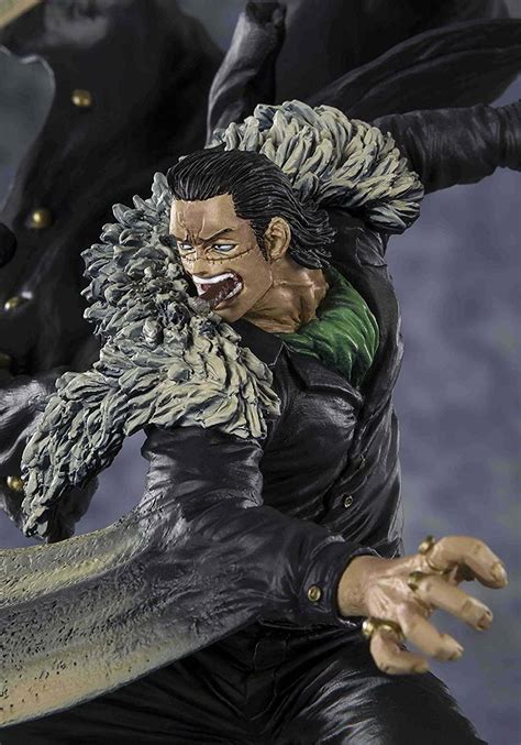 Crocodile was a warlord of the seven seas and the main antagonist of the alabasta arc in one piece. Sir Crocodile One Piece Paramount War Bandai Figure