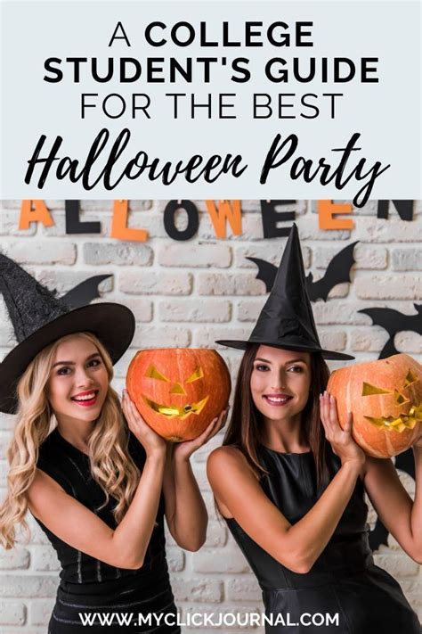 Halloween Party Ideas For College Students Myclickjournal In 2020