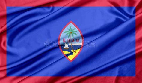 Flag Of Guam Texture Background Stock Photo Image Of Fabric Artistic