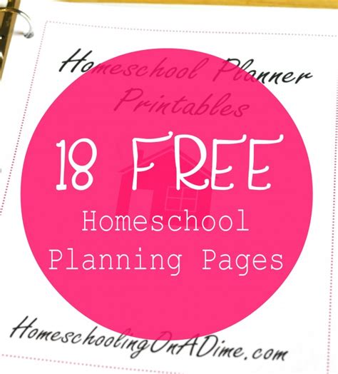 Popular features in our homeschool planner: Free Printable Homeschool Planner Pages