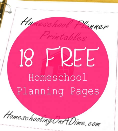 Check spelling or type a new query. FREE Printable Homeschool Planner Pages {subscriber ...