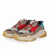 Balenciaga is a luxury fashion house founded in 1917 by spanish designer cristóbal balenciaga in san sebastián, spain and currently based in paris. BALENCIAGA Triple S Sneakers Multicolour - S: 46 (11) | Luxity