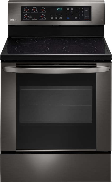 Lg Lre3061bd 30 Inch Electric Range With True Convection Power Burner