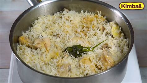 Nasi yang lembut berpadu dengan tumisan ayam jamur yang gurih dan nikmat. Kimball Recipe | Satu Periuk Nasi Ayam Hainan - YouTube