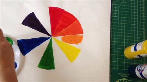 How To Make A Color Wheel Youtube