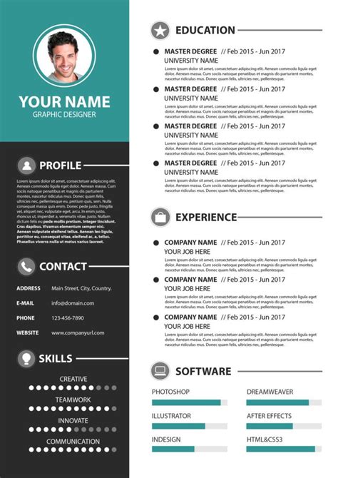 That's why we've put together this cv library of 223 best free cv and resume templates from our #226: Modern Simple Resume Template PSD | | PSD Free Download