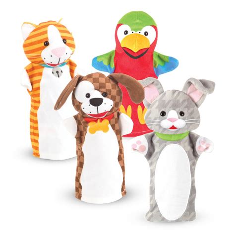 Melissa And Doug Playful Pets Hand Puppets Buy Online At The Nile