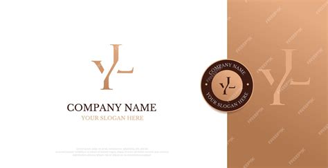 Premium Vector Initial Yl Logo Design Vector