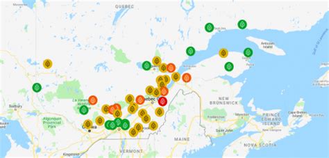 Fall Foliage Map Shows When And Where The Leaves Will Peak In Quebec