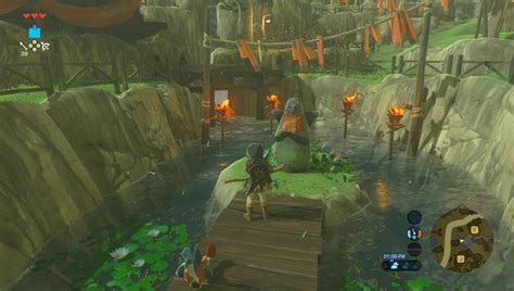 The first thing you'll need to do is head to the old man's cabin, which is in the southern region of the great plateau, past the temple of time. Arrows of Burning Heat - Zelda Dungeon Wiki
