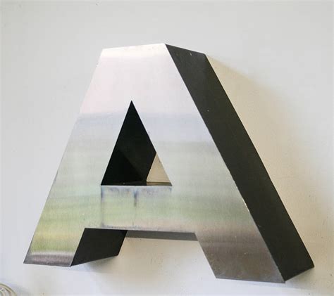 Vintage Metal Letter A By Bonnie And Bell
