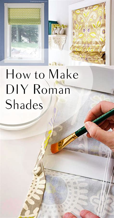 How To Make Roman Shades How To Build It